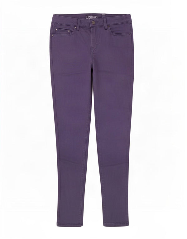 Levi's Donna 535 Legging Jeans Skinny W32 L32 Cotone Viola