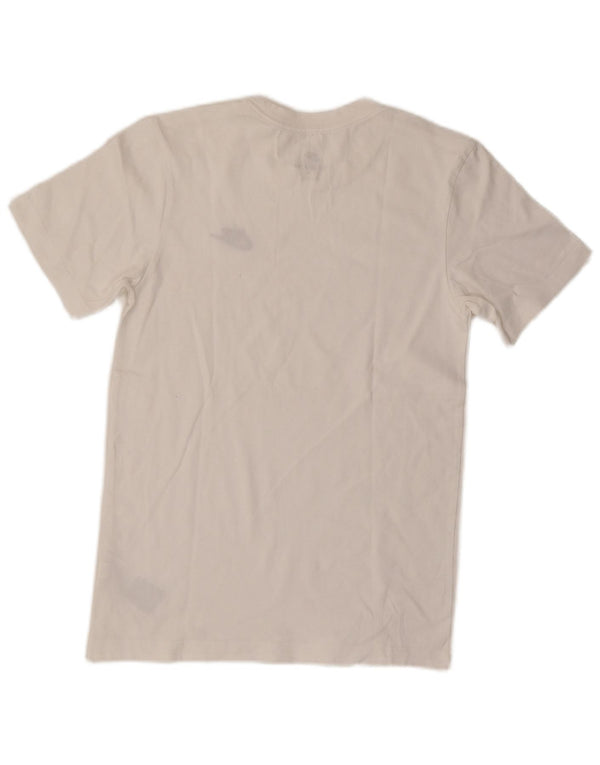 T-shirt Nike da uomo Top XS in cotone bianco
