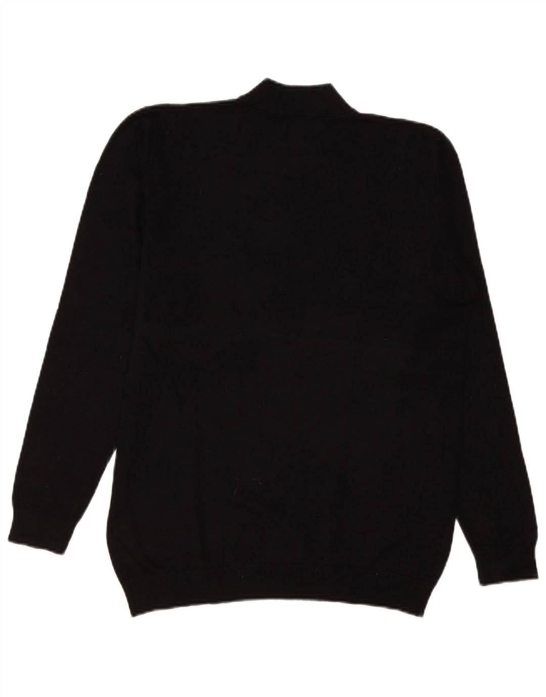 Maglione Zara da uomo con collo alto e viscosa nera media