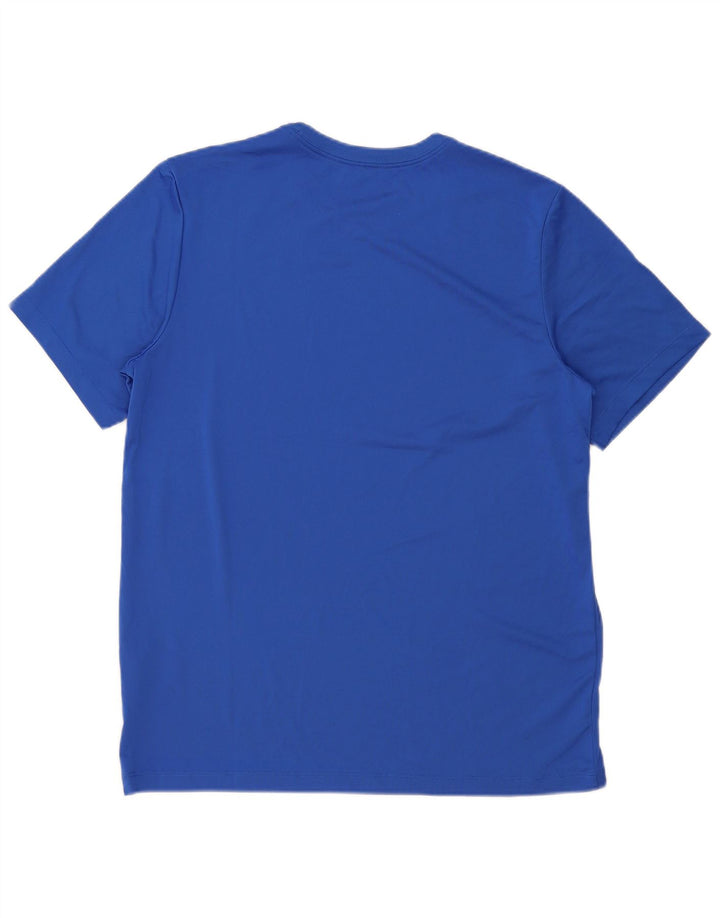 T-shirt Nike Dri Fit da uomo, grande, in poliestere blu
