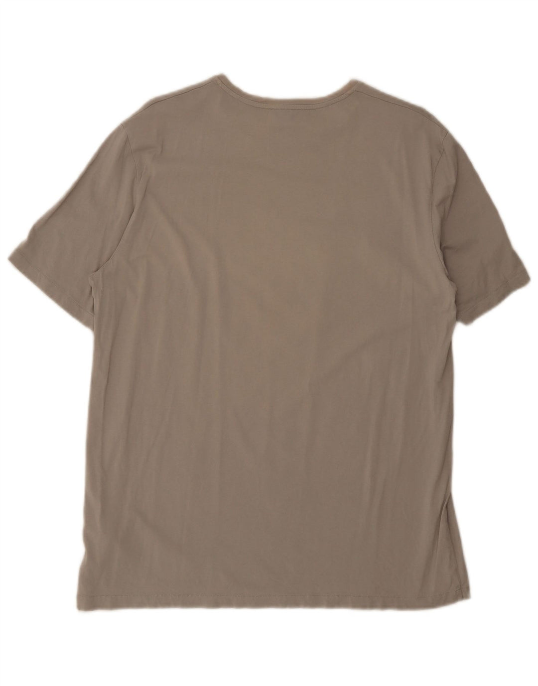 T-shirt grafica da uomo Cos Top XL in cotone grigio