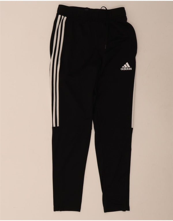 Pantaloni da tuta Adidas Aeroready da uomo piccoli in poliestere nero