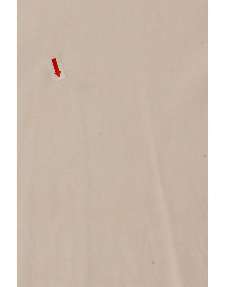 T-shirt da uomo COS Top grande in cotone bianco