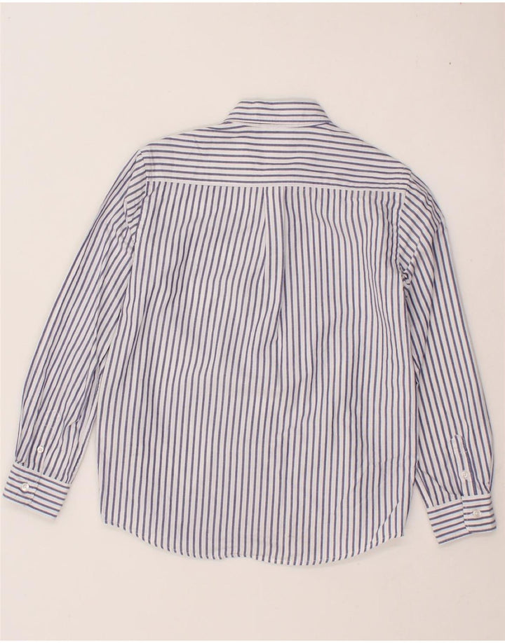 SUN68 Boys Shirt 9-10 Years Blue Striped Cotton Vintage Sun68 and Second-Hand Sun68 from Messina Hembry 