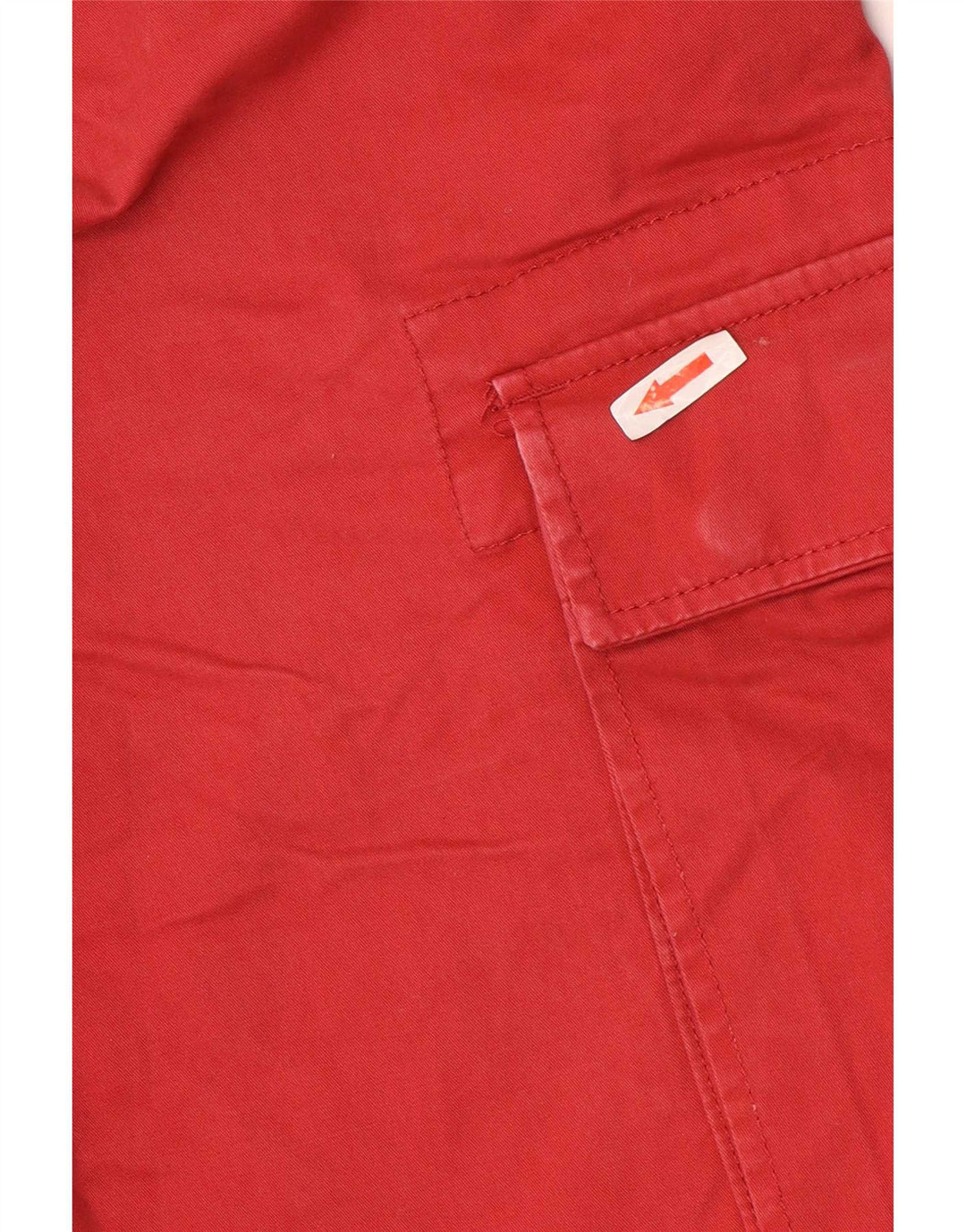 Pantaloncini cargo da uomo dalla vestibilità rilassata Timberland W31 cotone rosso medio