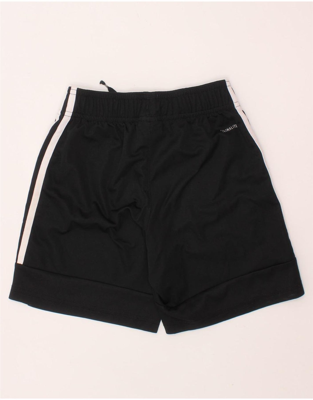 Pantaloncini sportivi ADIDAS da ragazzo Climalite 7-8 anni in poliestere nero