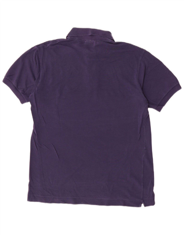 Polo da uomo Lacoste taglia 3 piccola in cotone blu navy