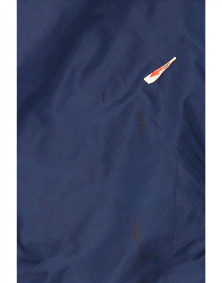 Giacca a vento grafica da uomo Nike UK 42 XL nylon blu navy