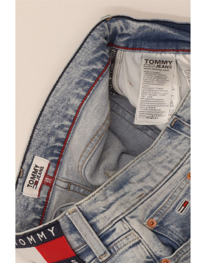 TOMMY HILFIGER Jeans dritti da donna W28 L26 cotone blu