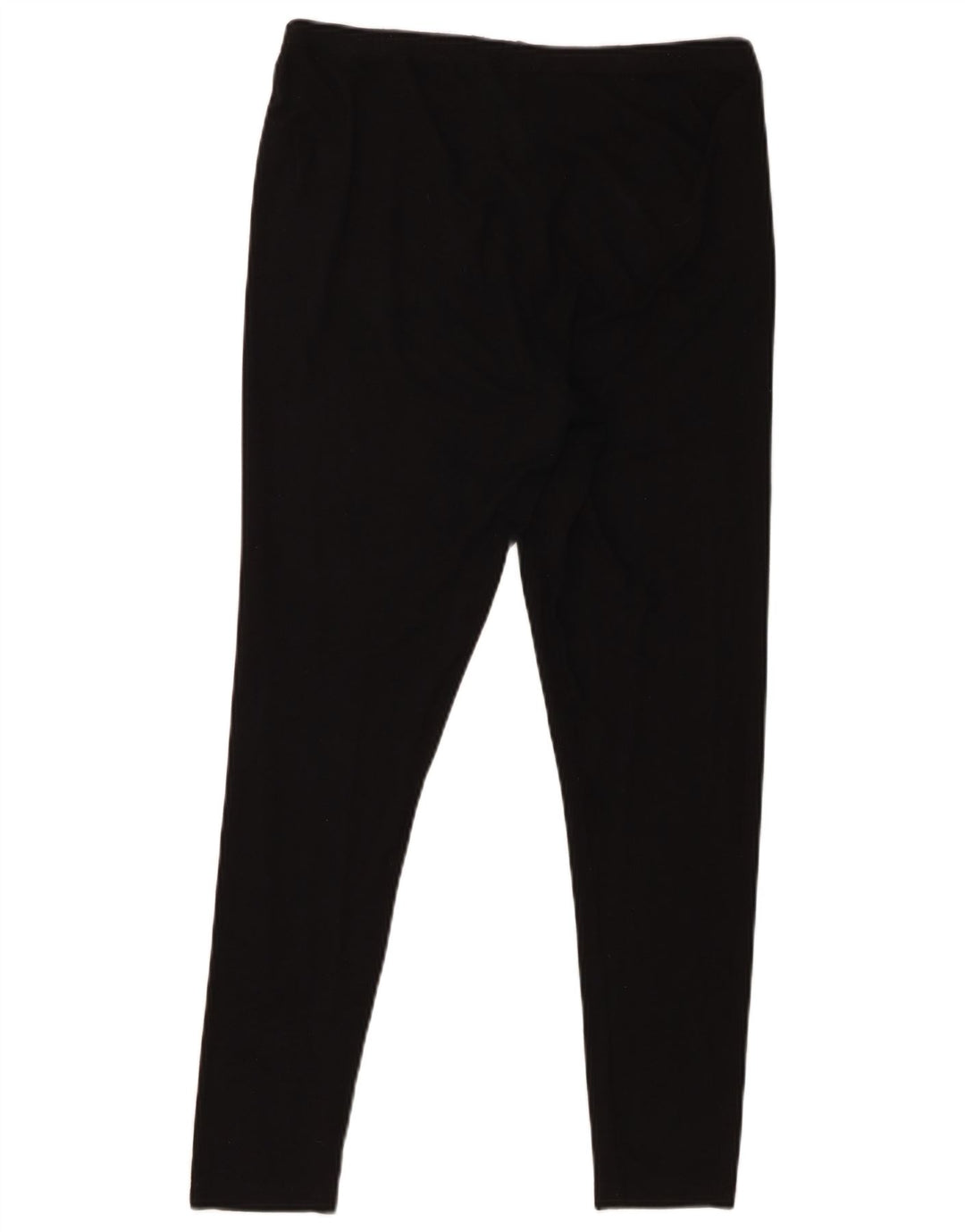 Topshop Womens Crop Leggings UK 16 Large Nero Viscosa