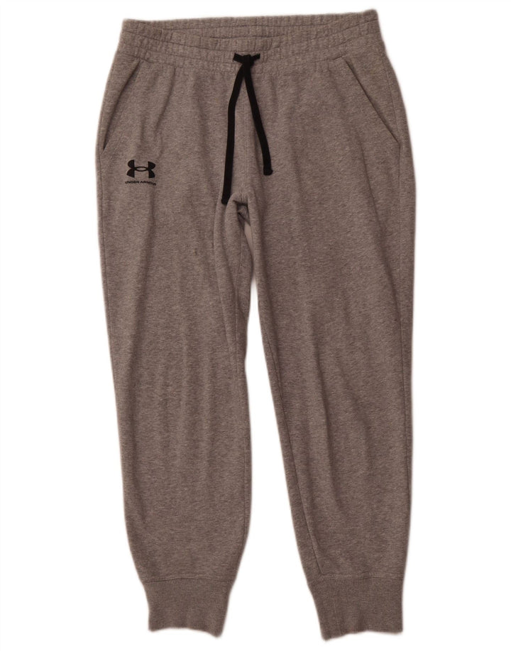 Pantaloni da tuta da uomo larghi UNDER ARMOUR da jogging grigio medio