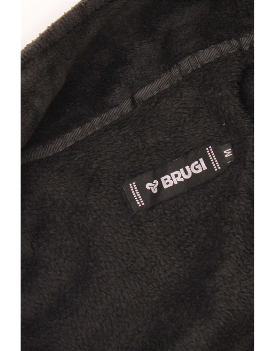 Giacca in pile da uomo Brugi UK 38 media nera