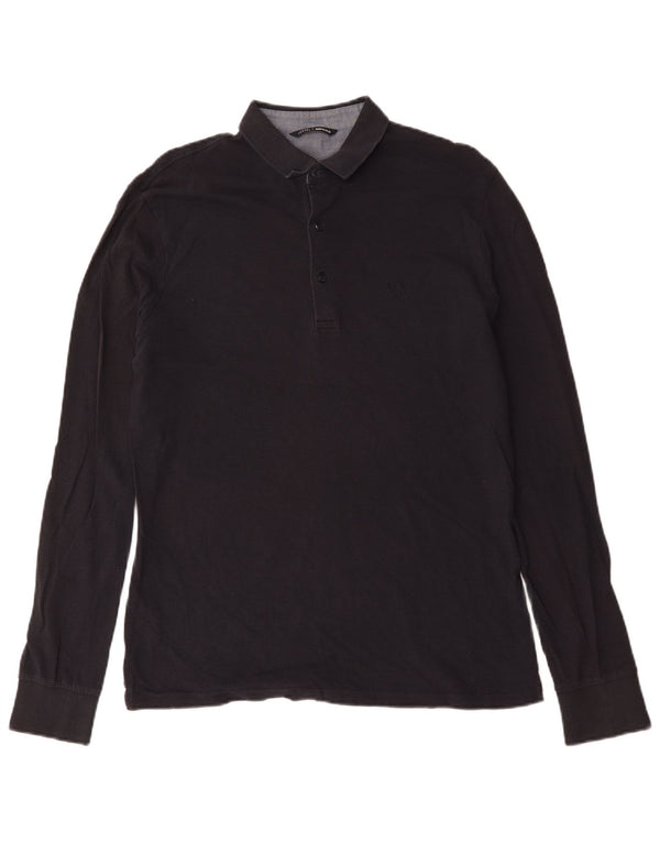 Polo Gas da uomo a maniche lunghe XL blu navy