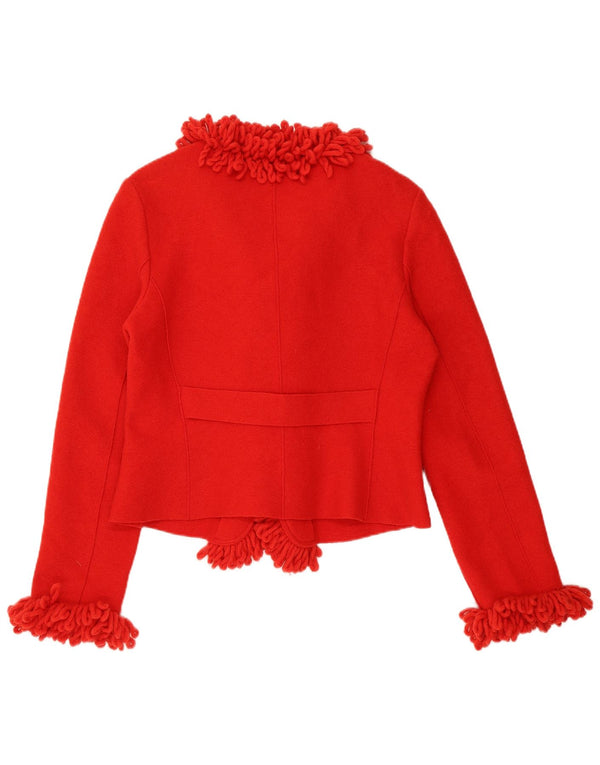 Giacca Bolero da donna Alain Manoukian EU 44 XL lana rossa