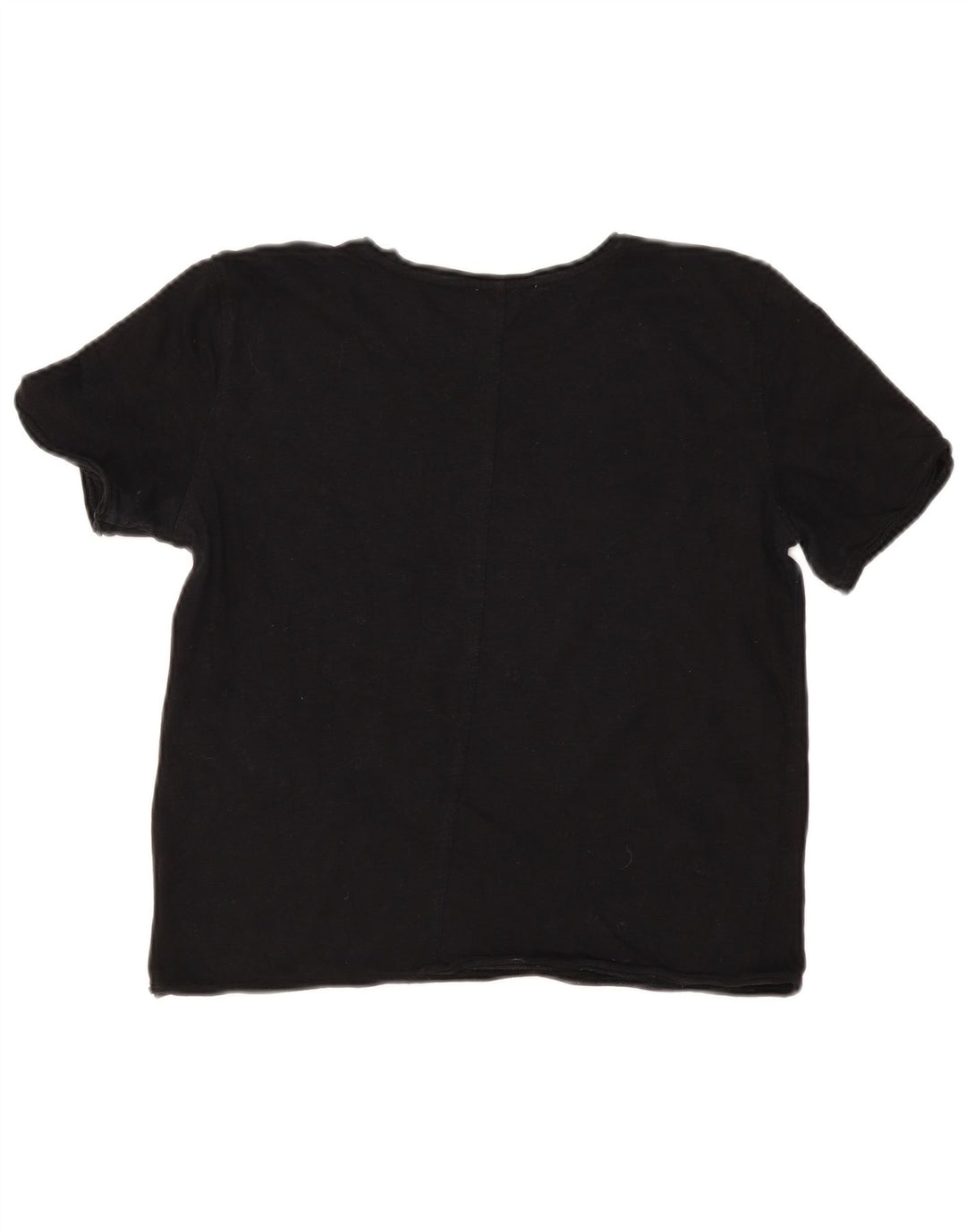 T-shirt Zara da donna Top UK 12 media nera