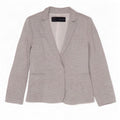 Giacca blazer aperta da donna Zara UK 12 Grigio medio