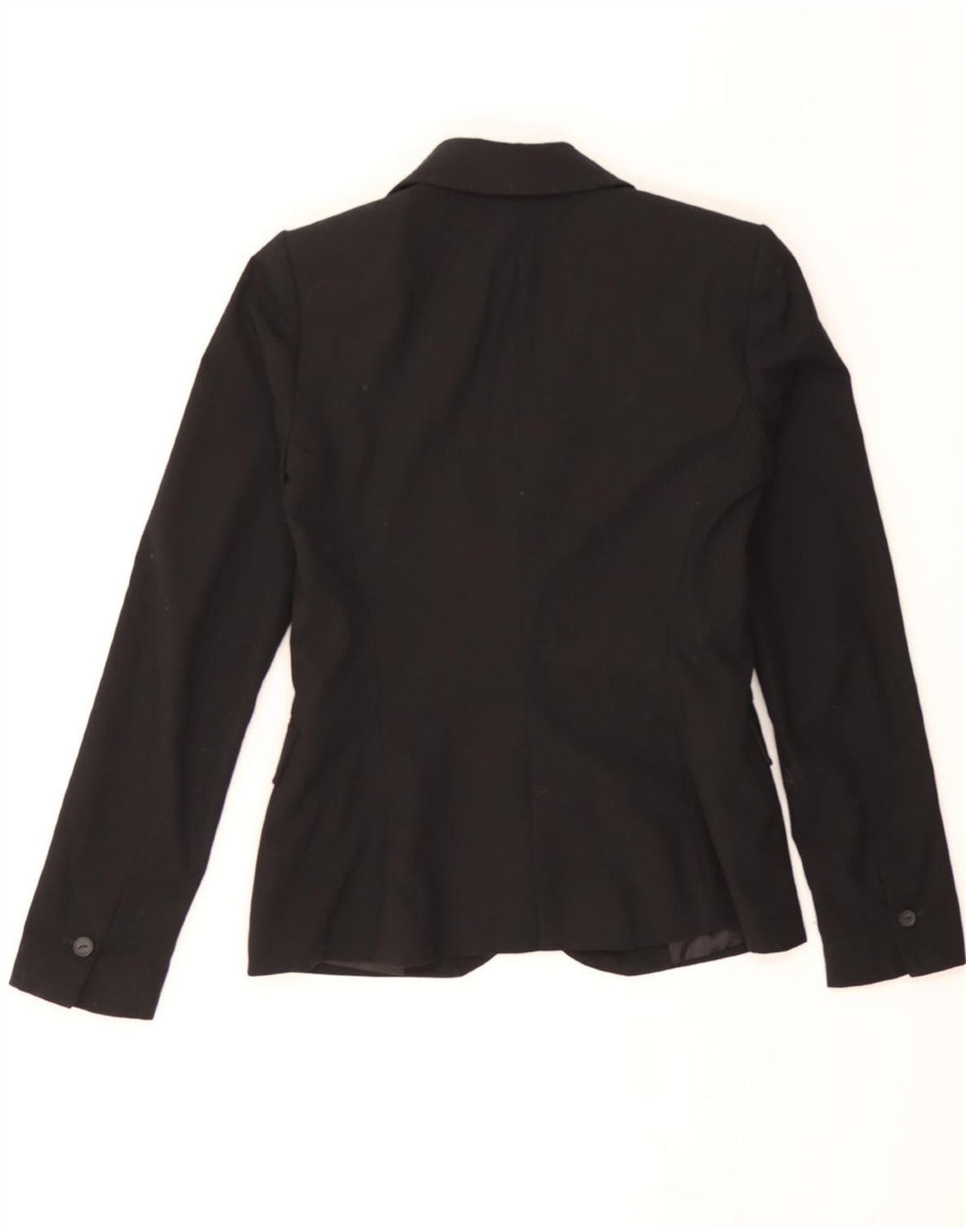 ZARA Womens 1 Button Blazer Jacket EU 34 2XS Black Polyester Vintage Zara and Second-Hand Zara from Messina Hembry 