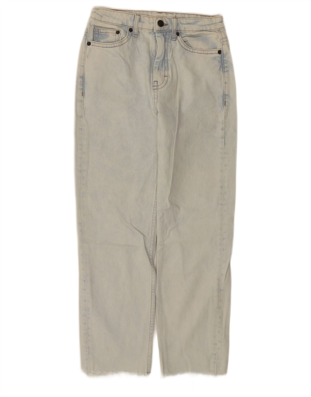 Jeans dritti da donna Topshop W25 L25 cotone blu