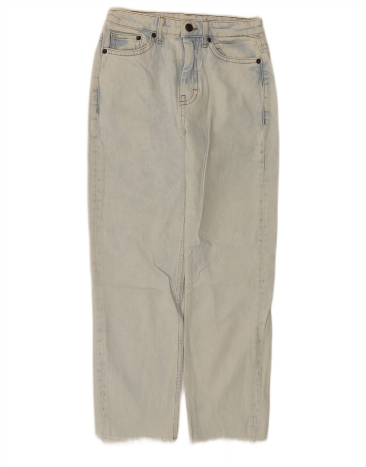 Jeans dritti da donna Topshop W25 L25 cotone blu