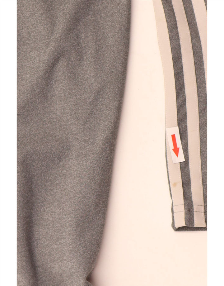 Leggings Adidas Climalite da donna UK 12/14 Poliestere grigio medio