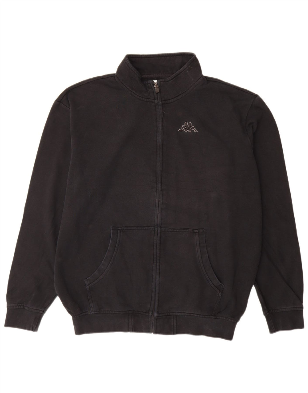 Giacca da tuta da uomo Kappa 2XL in cotone nero