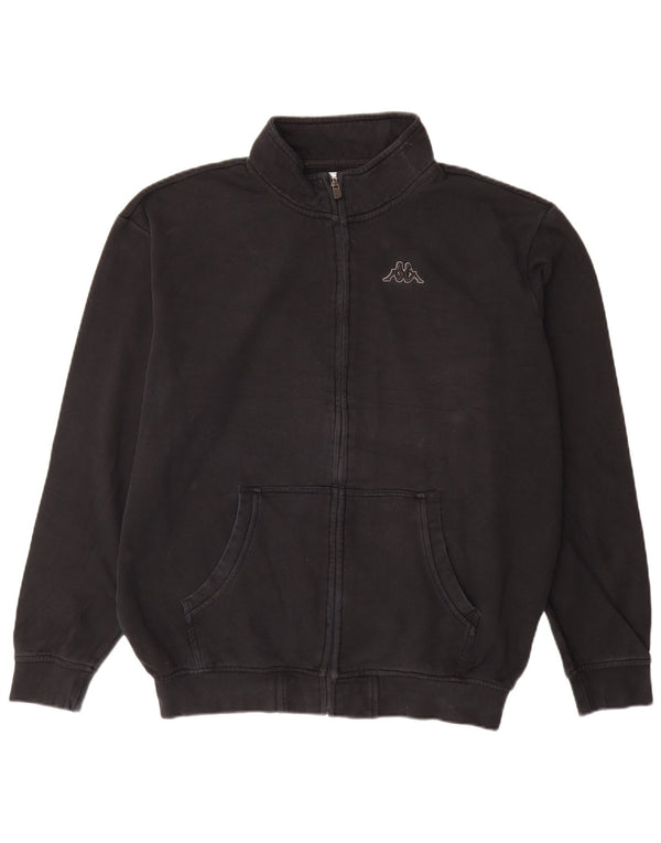 Giacca da tuta da uomo Kappa 2XL in cotone nero
