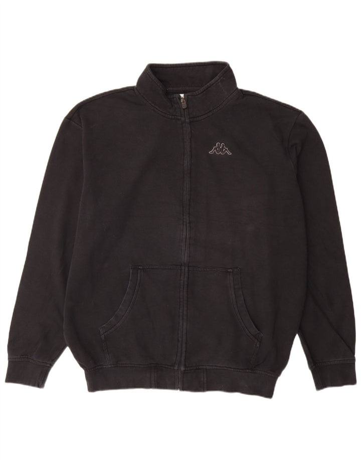 Giacca da tuta da uomo Kappa 2XL in cotone nero
