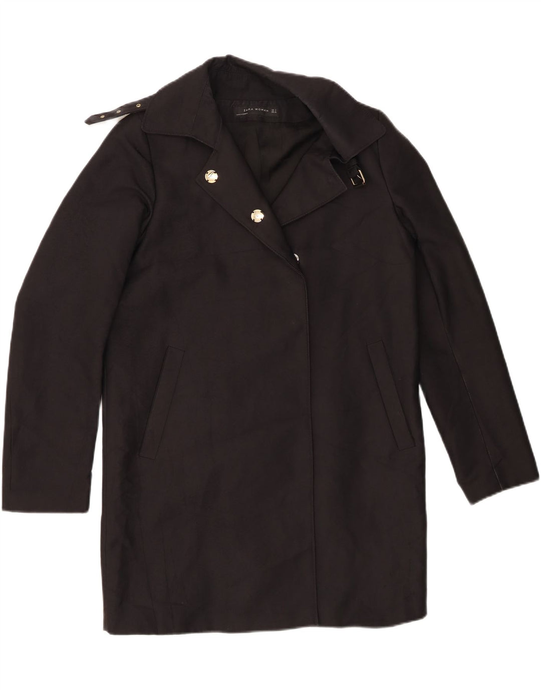 Cappotto oversize da donna Zara UK 10 piccolo nero