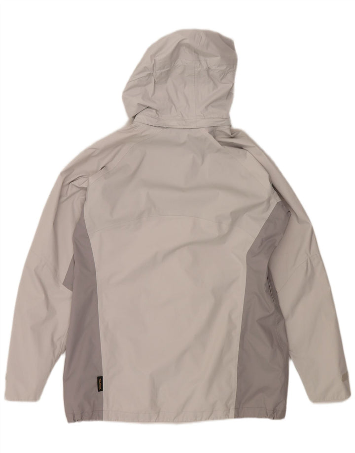 Giacca a vento da donna JACK WOLFSKIN UK 14/16 Large Grigio Colourblock