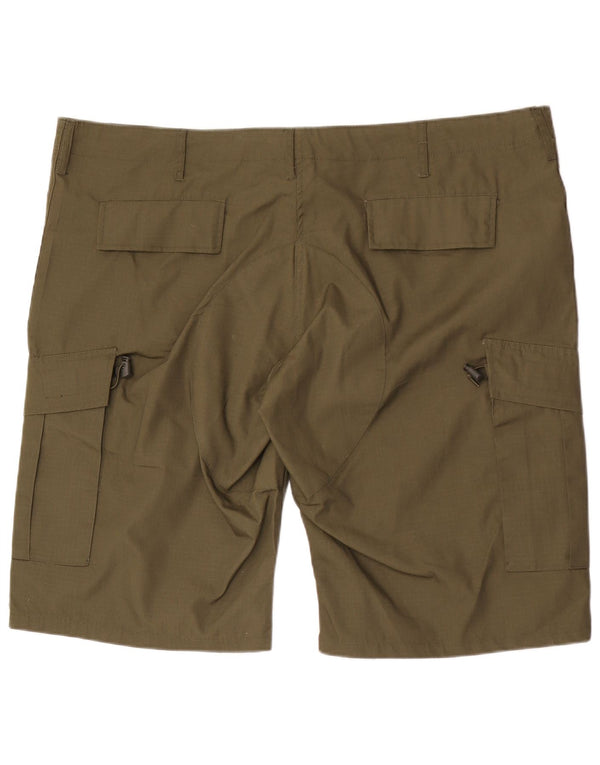 Pantaloncini cargo da uomo Mil-Tec 2XL W44 Poliestere a quadri kaki