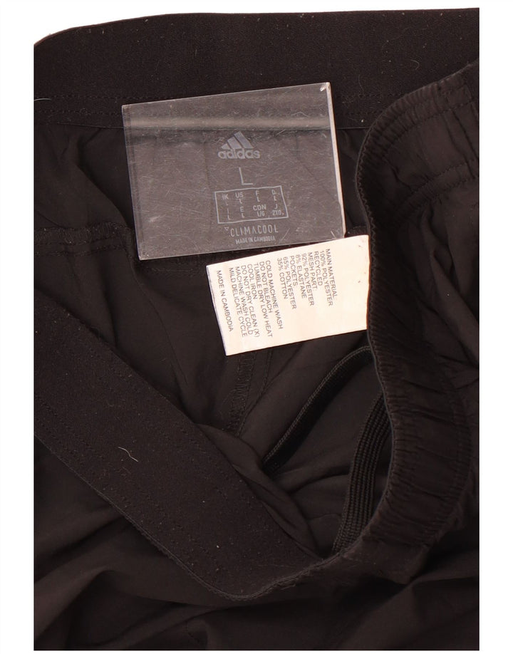 Pantaloni da tuta da uomo Adidas Climacool Joggers grandi poliestere nero