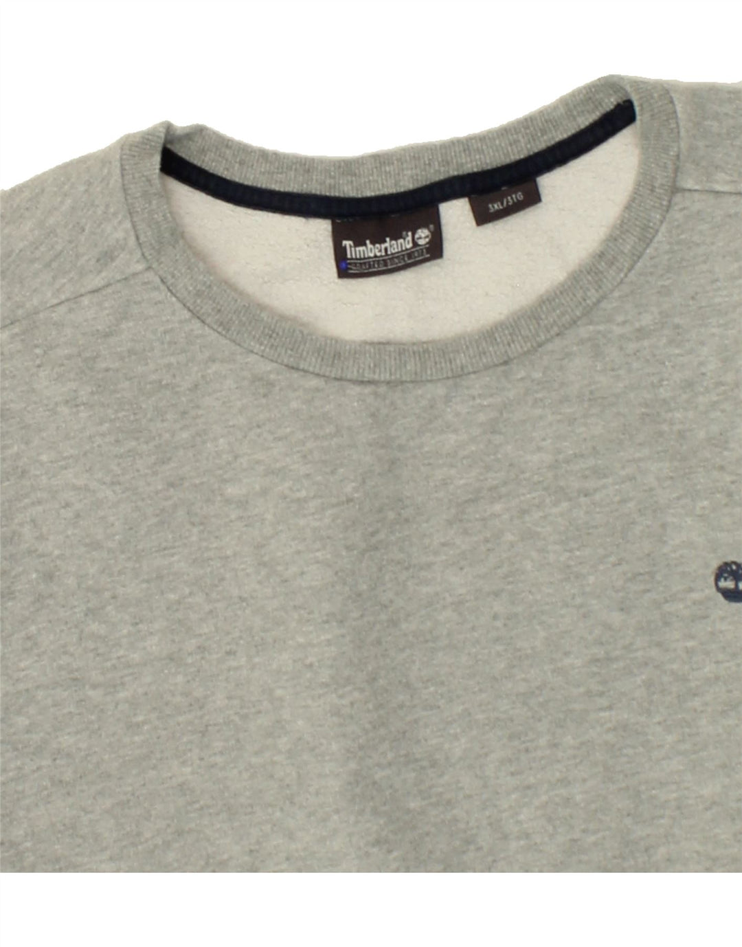 Felpa da uomo TIMBERLAND Maglione 3XL Cotone grigio