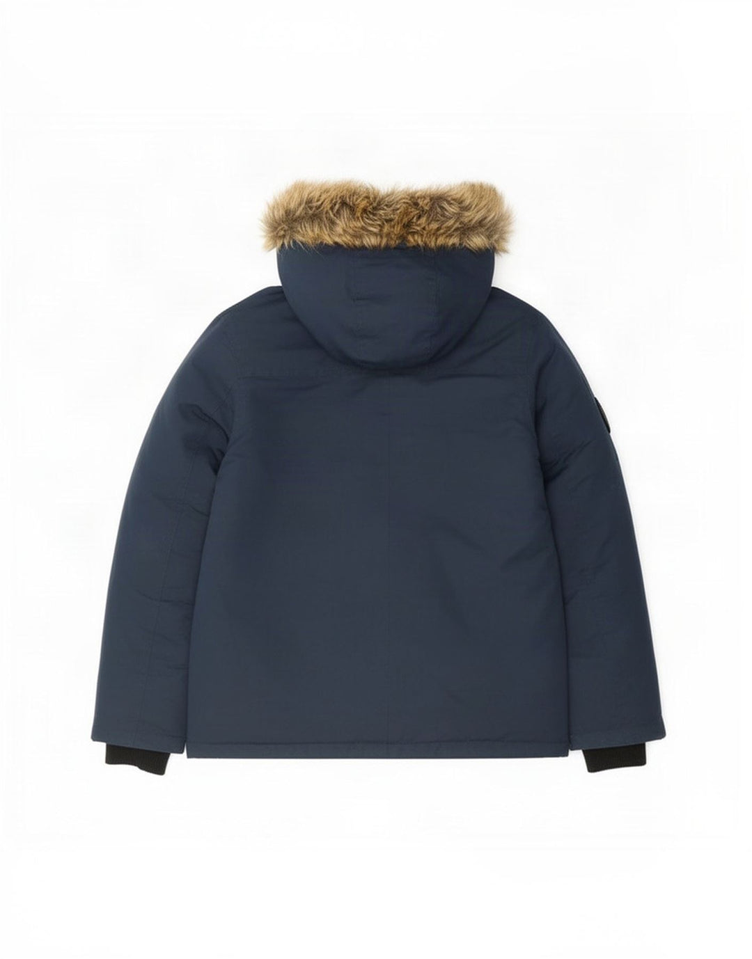 Giacca imbottita con cappuccio Diesel da ragazzo 13-14 anni in poliestere blu navy