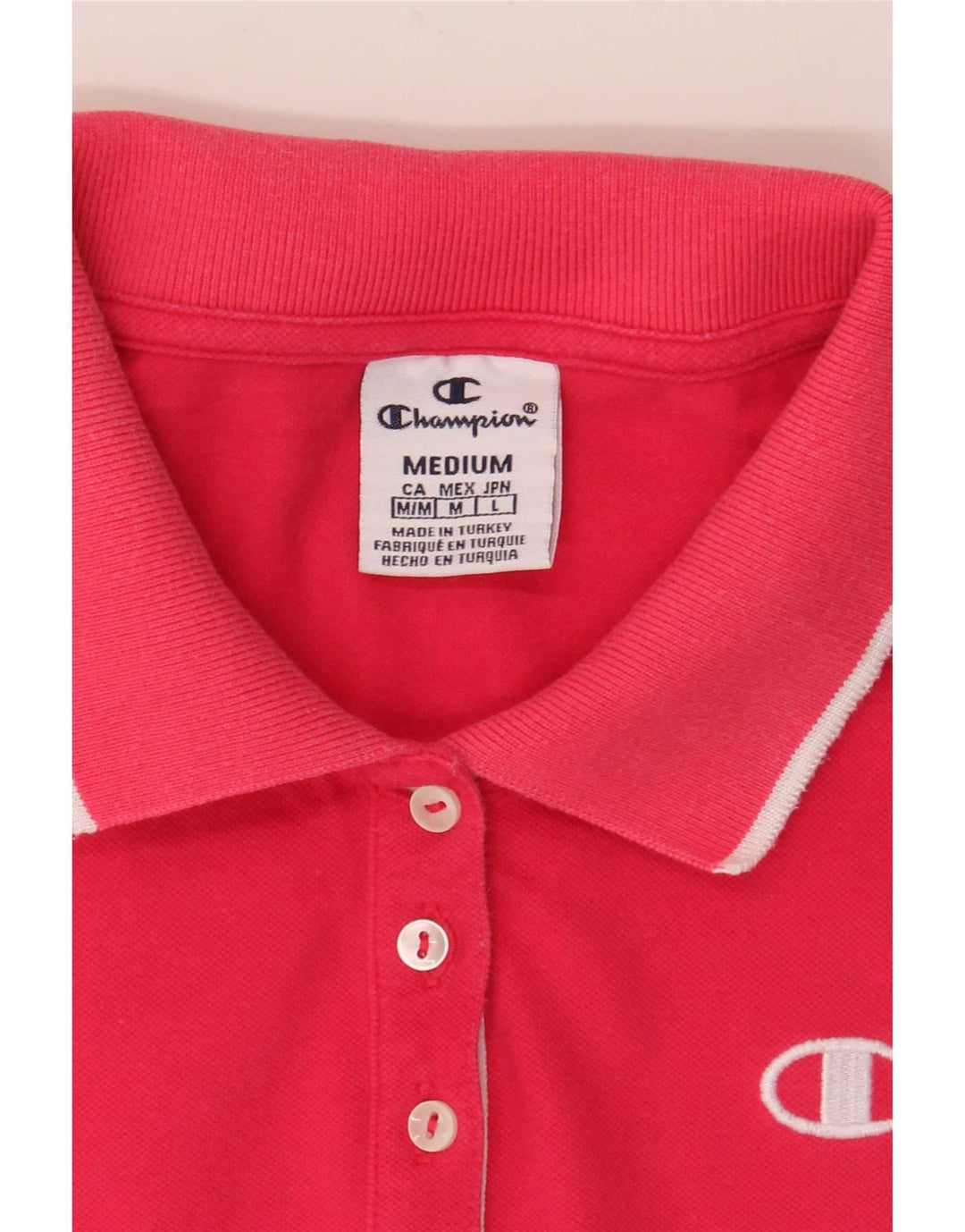 Polo da donna Champion UK 12 rosa medio