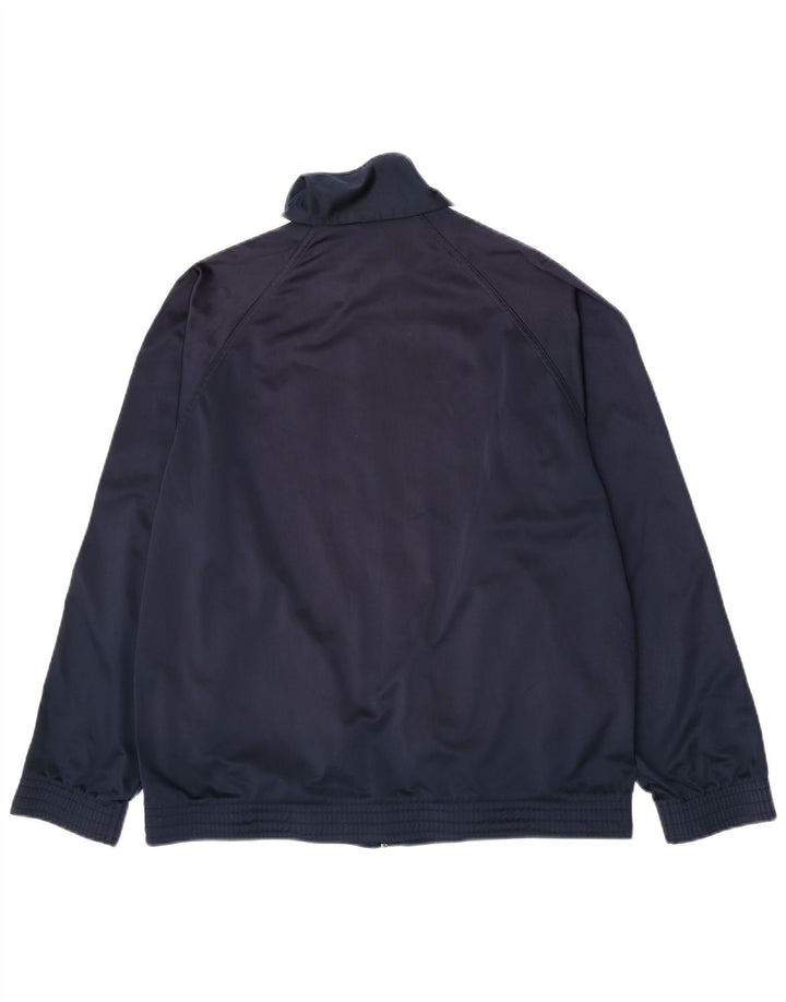 Giacca da ginnastica grafica da uomo Lotto XL Colorblock blu navy
