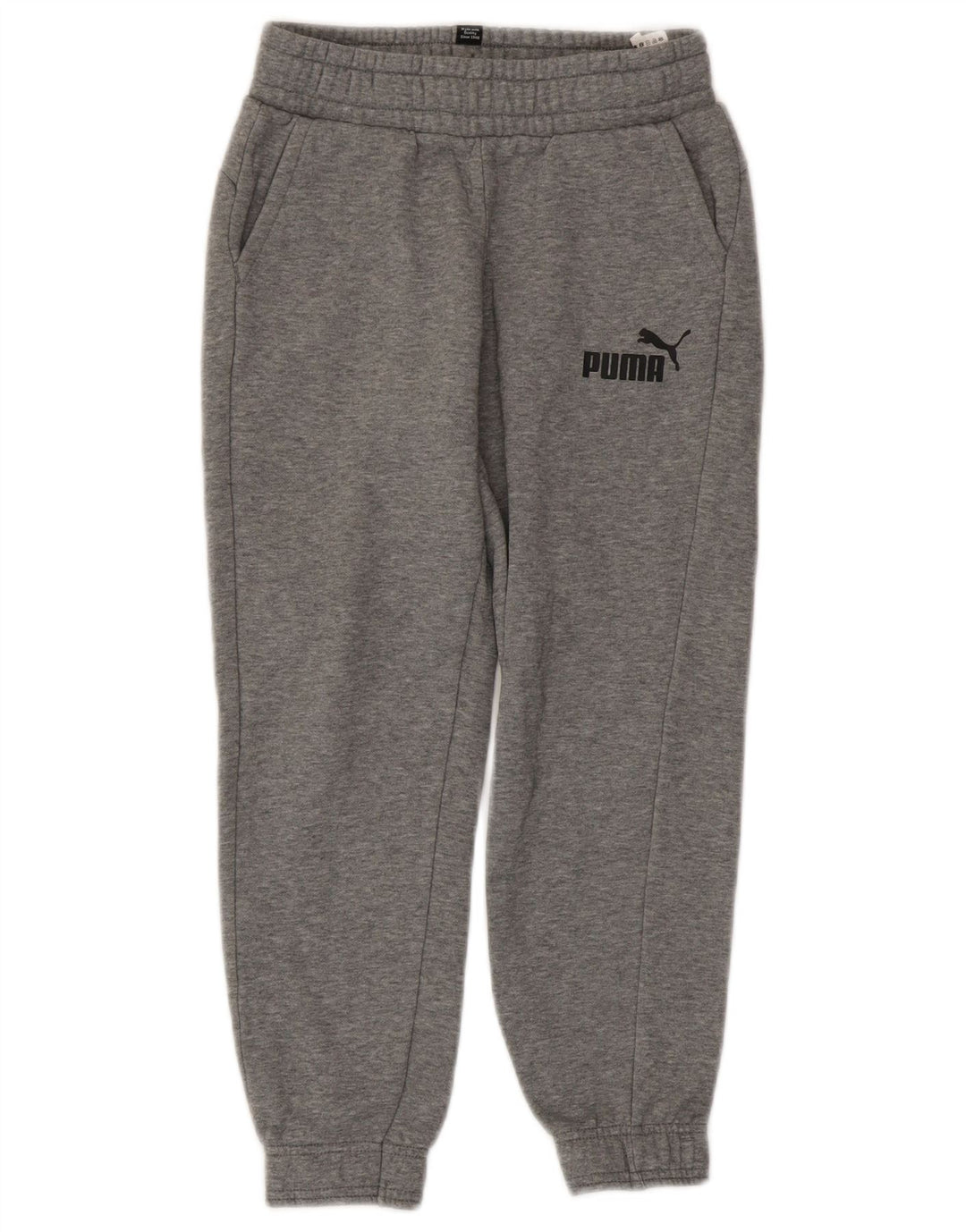 Pantaloni della tuta da ragazzo PUMA Joggers 9-10 anni in cotone grigio
