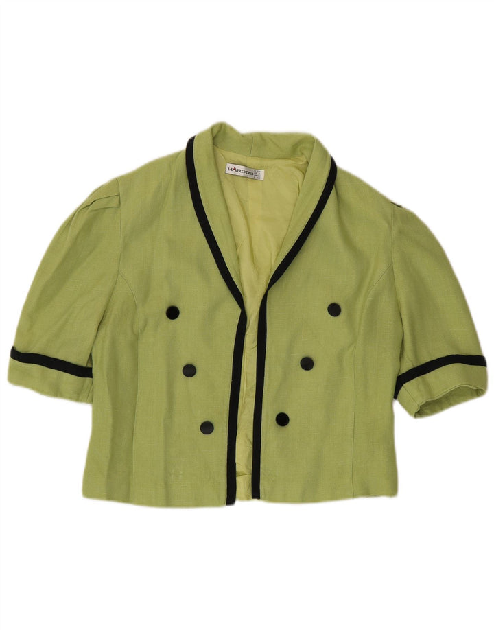 Top Bolero da donna Hardob UK 12 Viscosa verde medio