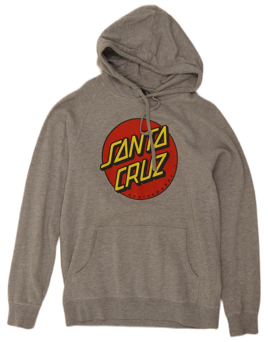 Maglione con cappuccio grafico da uomo Santa Cruz piccolo grigio