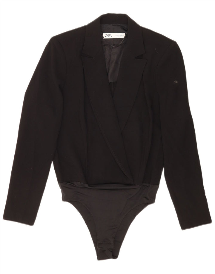 Body blazer da donna Zara UK 6 XS poliestere nero