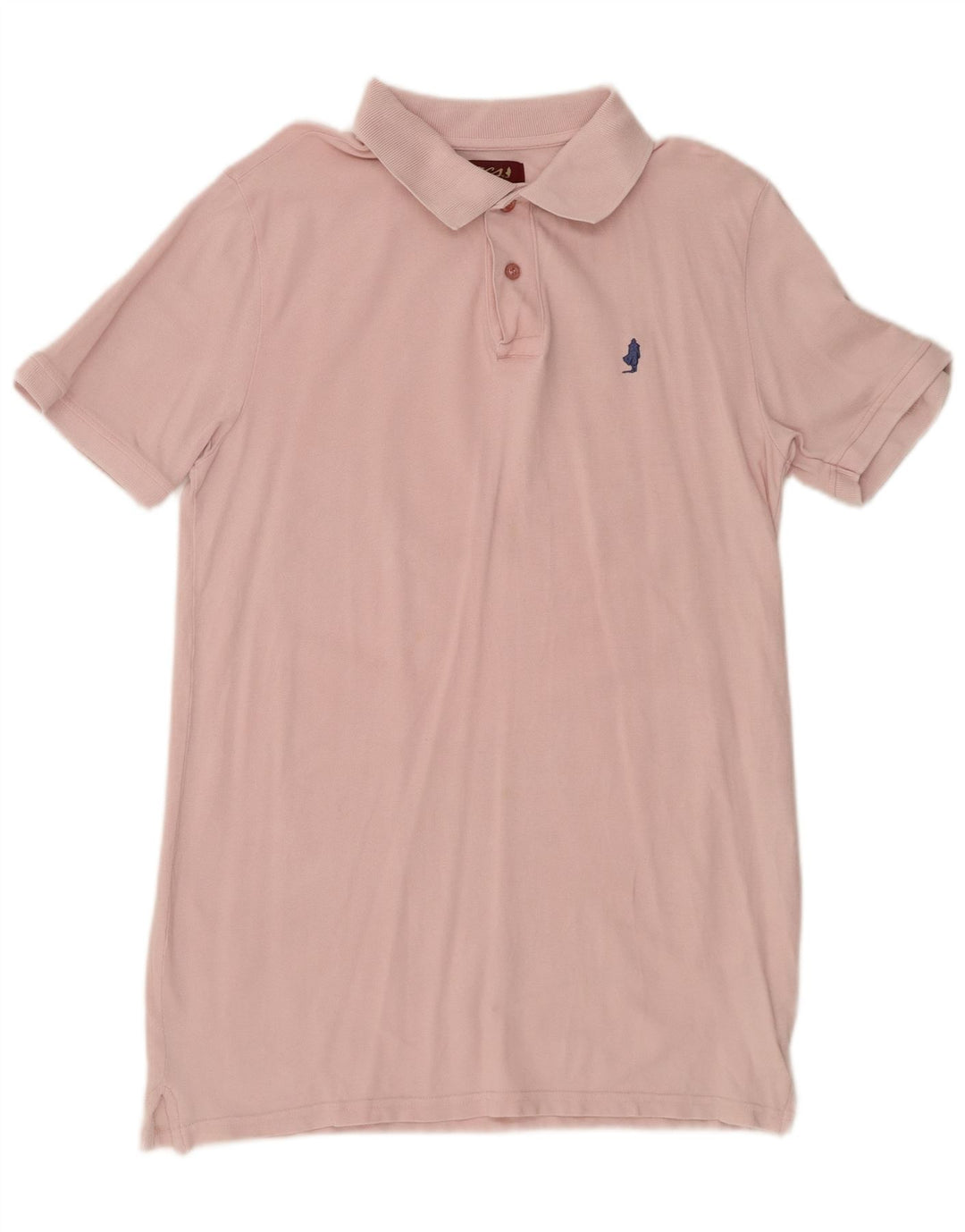 Polo da uomo MARLBORO CLASSICS in cotone rosa medio