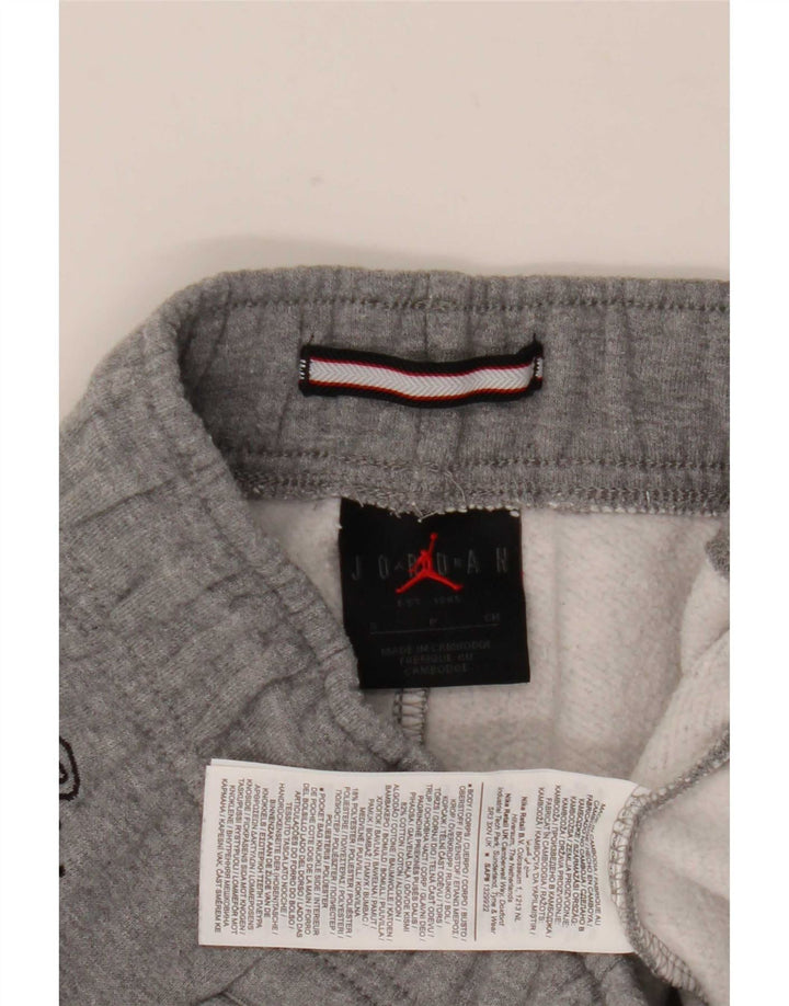 Pantaloncini sportivi Jordan da uomo piccoli in cotone grigio