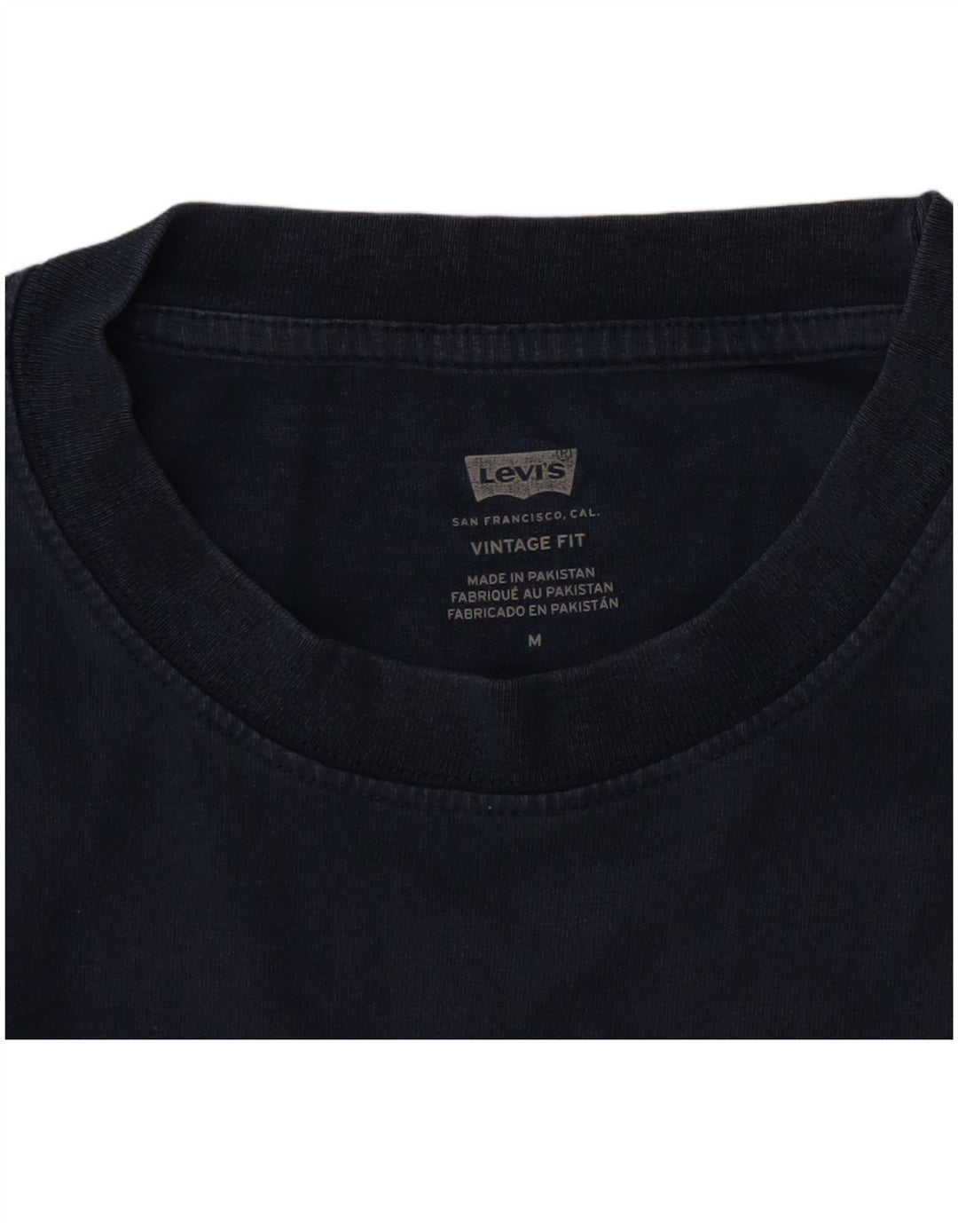 T-shirt Levi's da uomo dal taglio vintage, colore blu navy medio