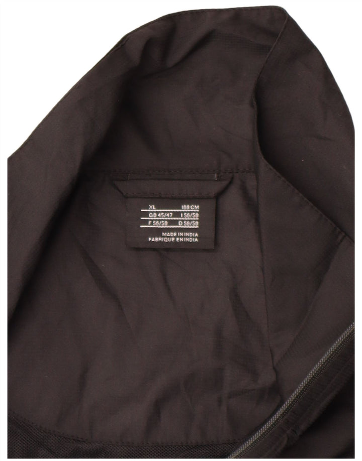 Giacca da ginnastica da uomo a maniche corte Nike UK 45/47 XL Nera