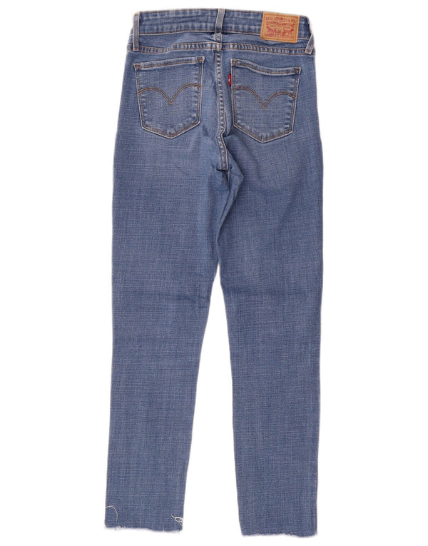 Levi's Girls 711 Skinny Jeans 11-12 anni W26 L27 Cotone blu