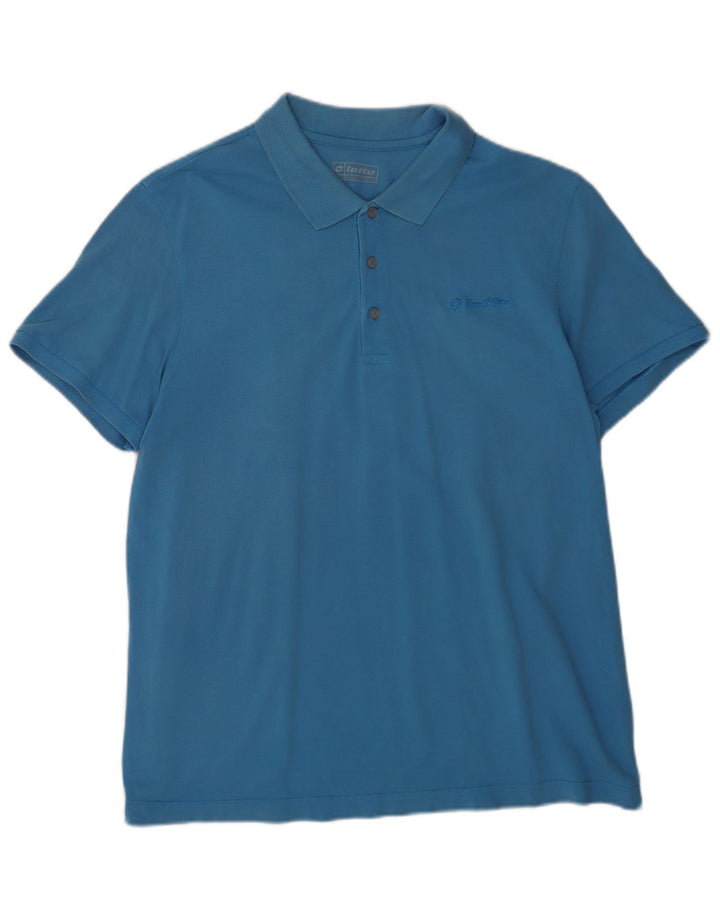 Polo da uomo LOTTO 2XL Blu
