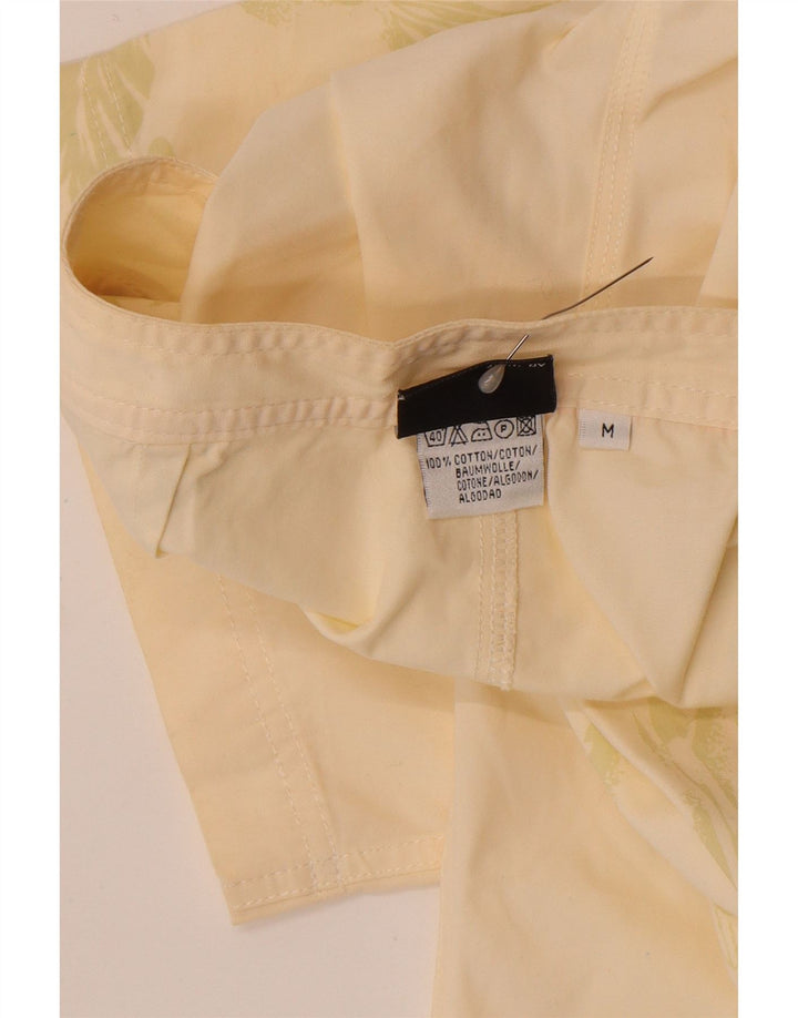 Pantaloni capri dritti da donna O'Neill medi W30 L22 bianco sporco floreale