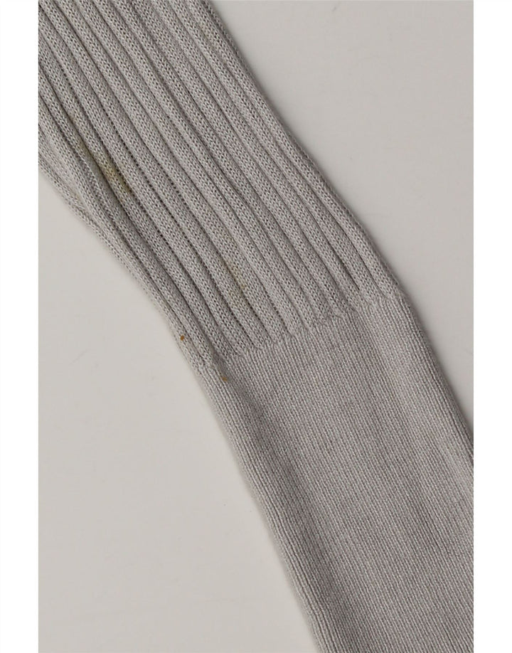 Maglione cardigan aperto lungo da donna Oasis UK 14 Viscosa grigio medio