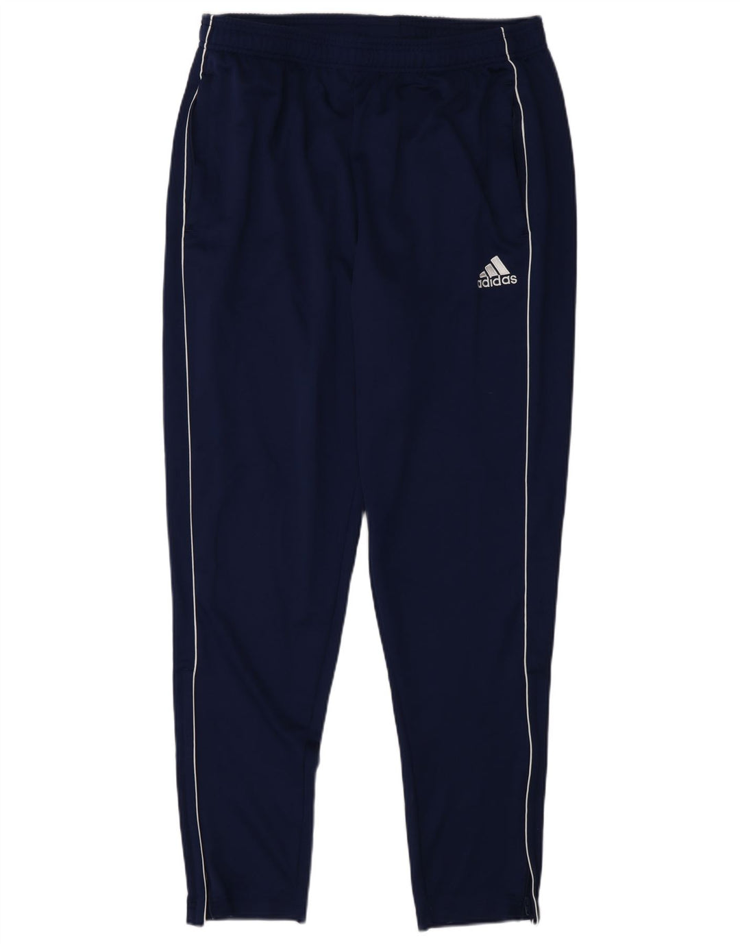 Pantaloni da tuta Adidas Aeroready da uomo XL in poliestere blu navy
