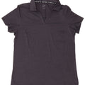 Polo da donna PUMA UK 14 Large in poliestere screziato blu navy