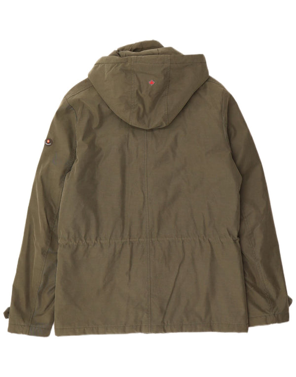Giacca utility da uomo Canadiens EU 50 Large Verde Cotone